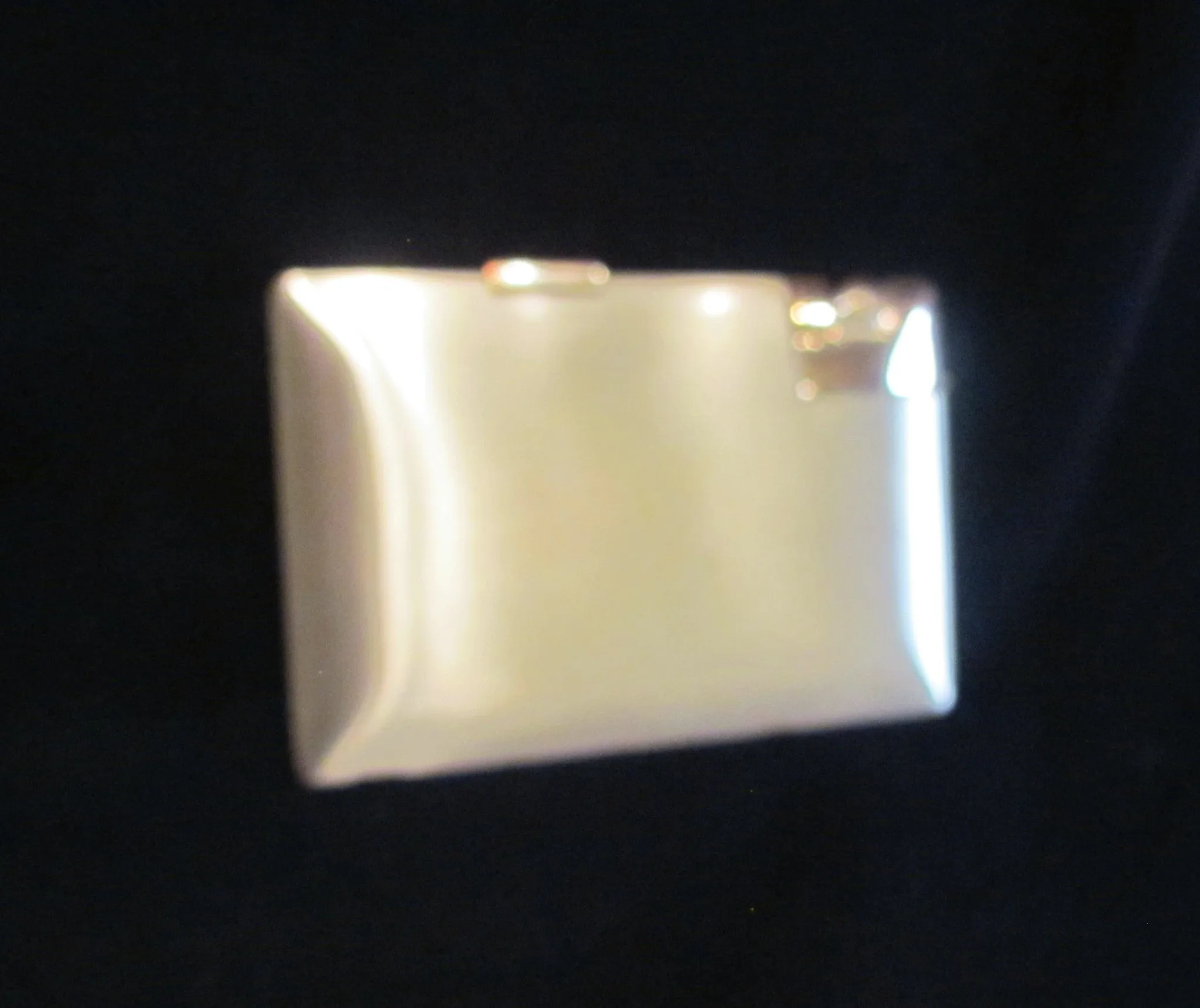 1940's Lite-O-Matic Gazelle Cigarette Case Elgin American Original Box Stunning Working Case Lighter