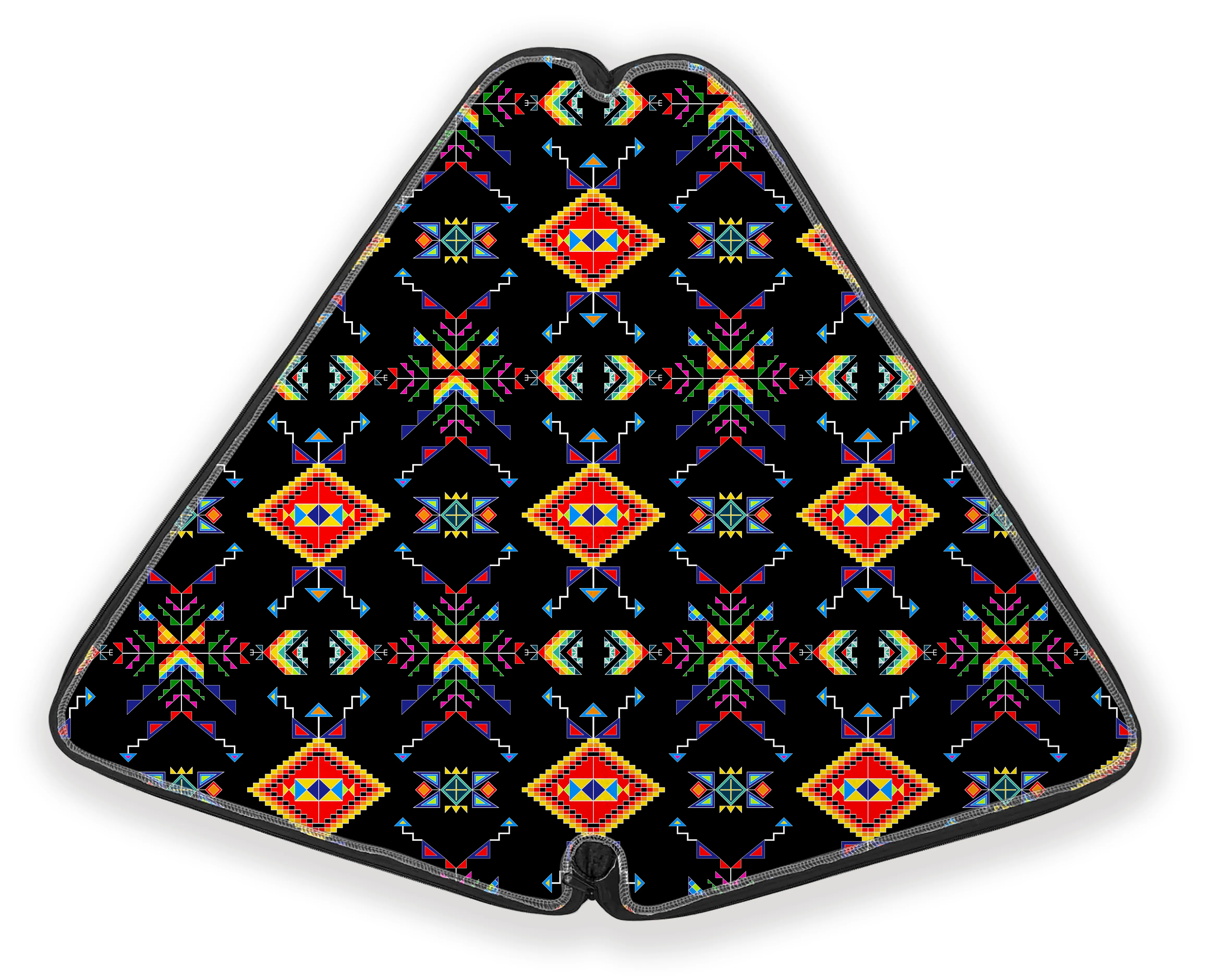 27 Inch Fan Case - Buffalo Jump Black