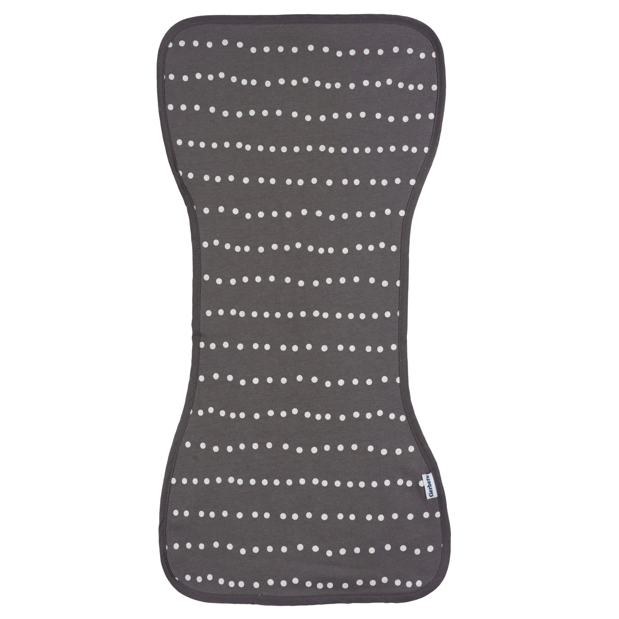 5-Pack Baby Neutral Stars & Moons Jersey Burp Cloths