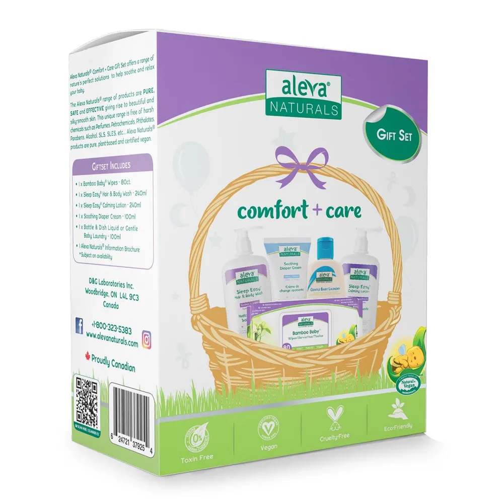Aleva Naturals Newborn Comfort Care Gift Set