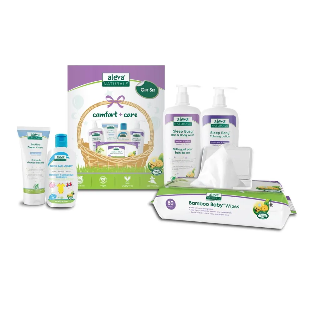 Aleva Naturals Newborn Comfort Care Gift Set