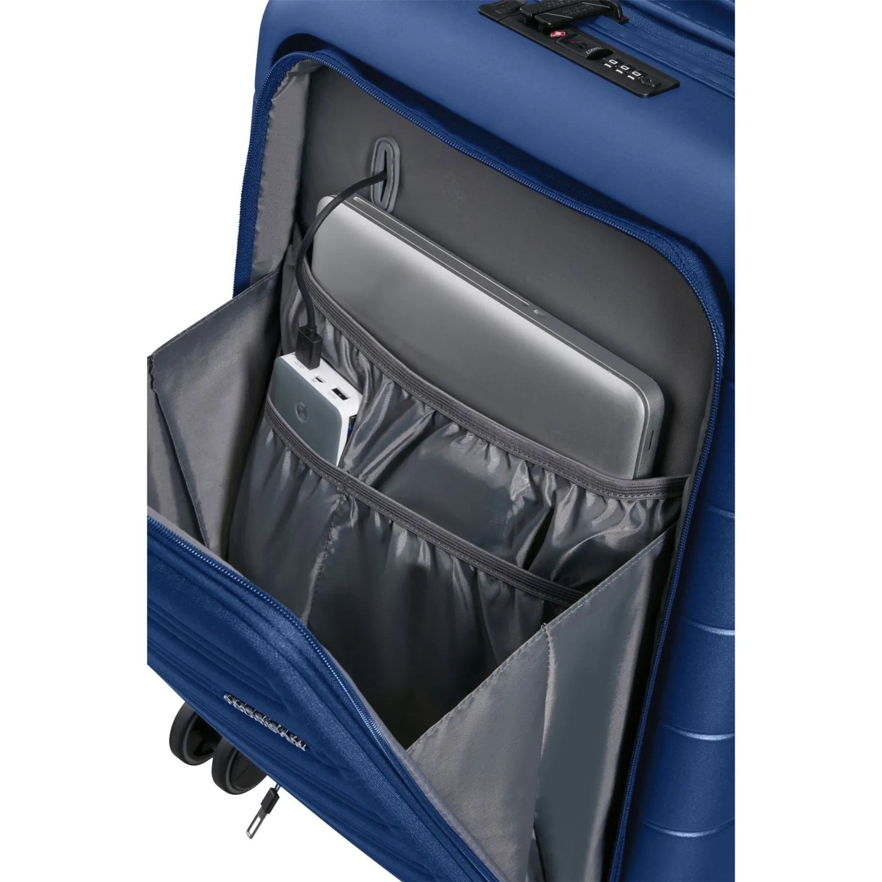 American Tourister Novastream Smart USB Port Cabin Suitcase