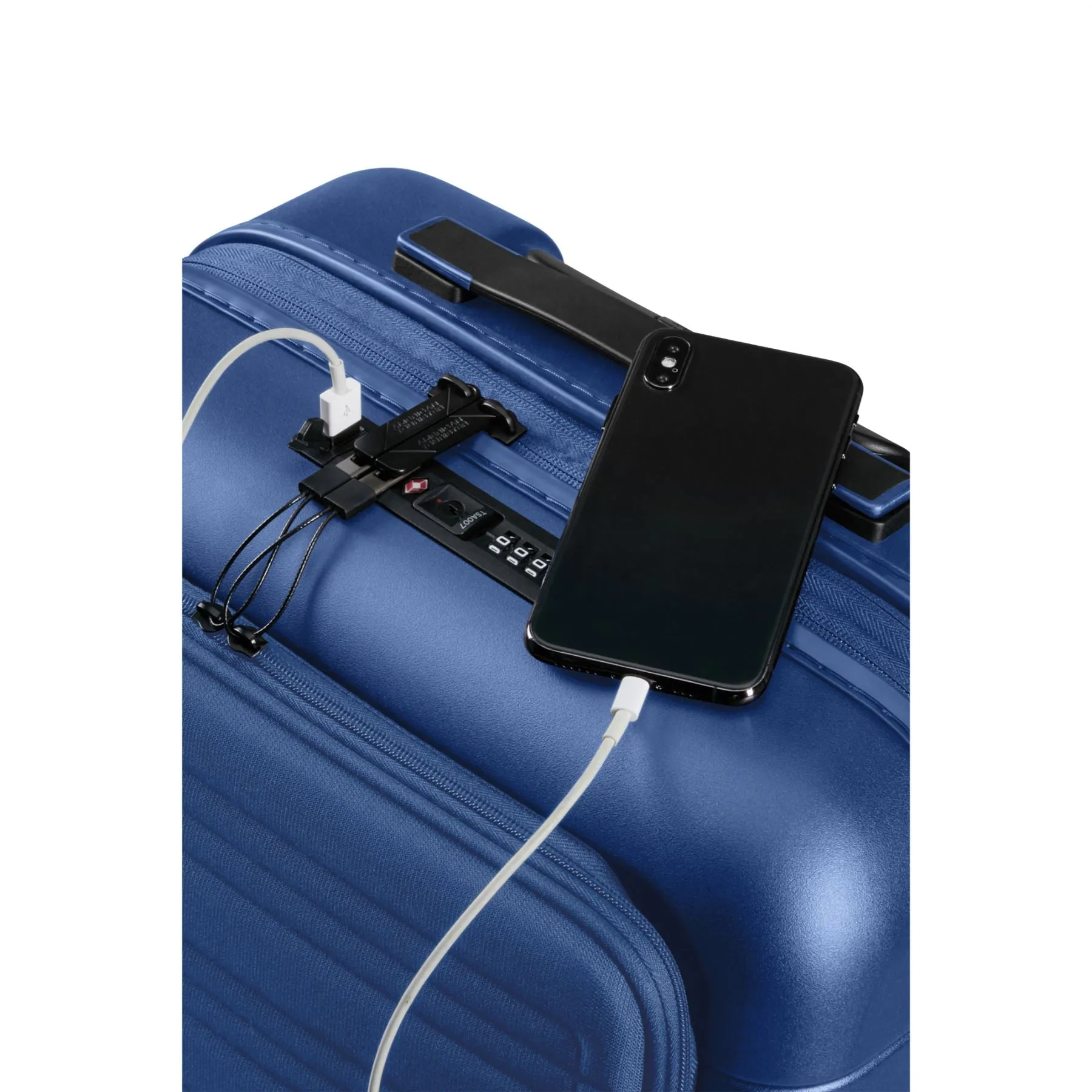 American Tourister Novastream Smart USB Port Cabin Suitcase