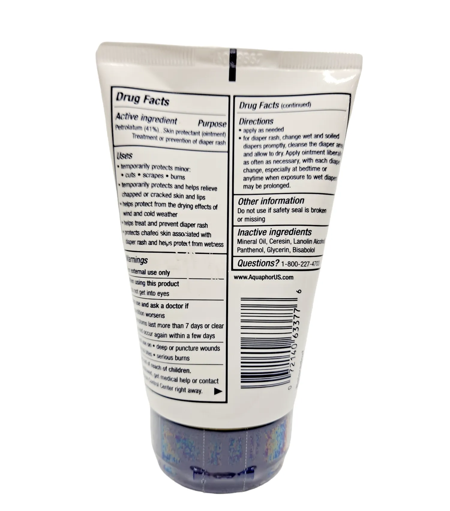 Aquaphor Healing Ointment Baby / 3.0Z