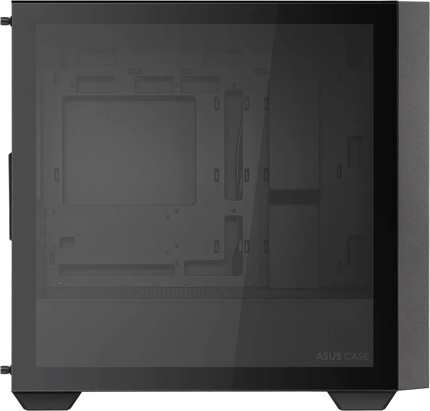 ASUS A21 Tempered Glass Side Panel Micro ATX (mATX) Gaming PC Casing | No Case Fans Included