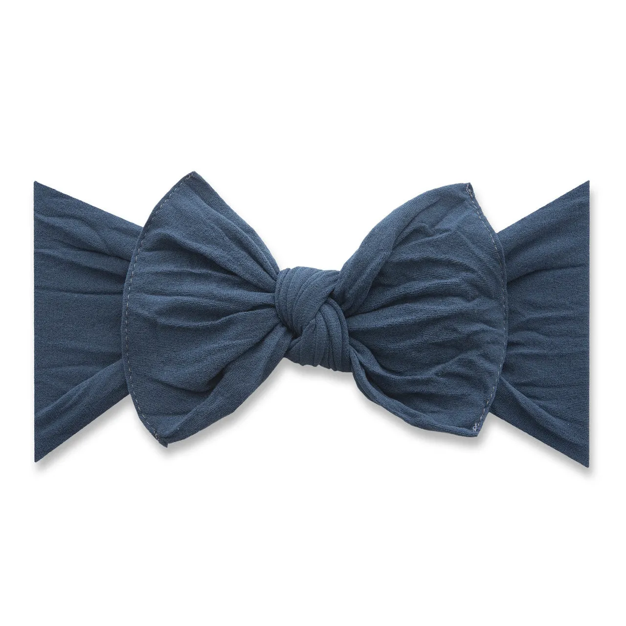 Baby Bling Bows - Classic Knot - Slate Blue