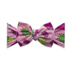 Baby Bling Bows PRINTED KNOT--Fruit Popsicle