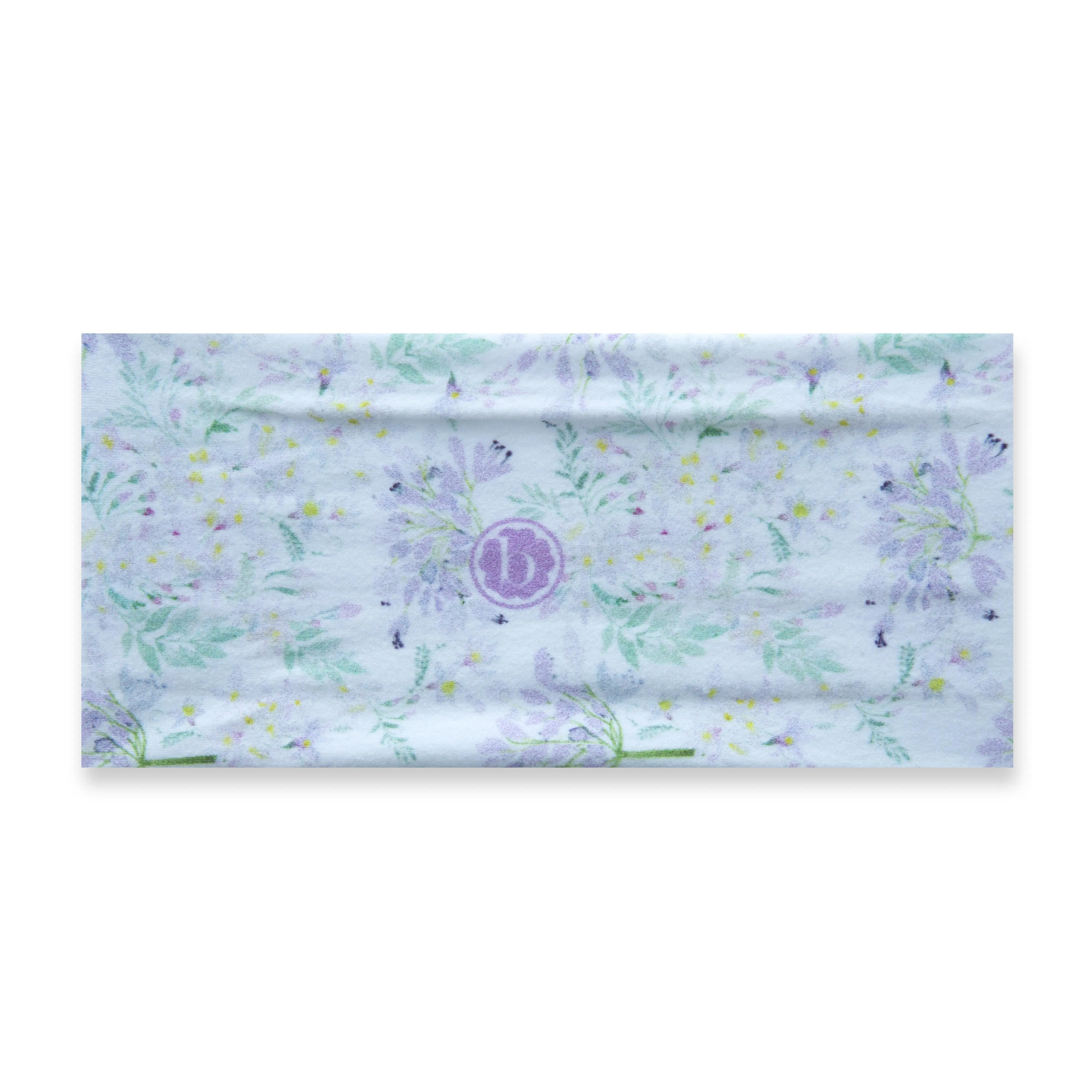 Baby Bling Bows PRINTED KNOT--Lavender