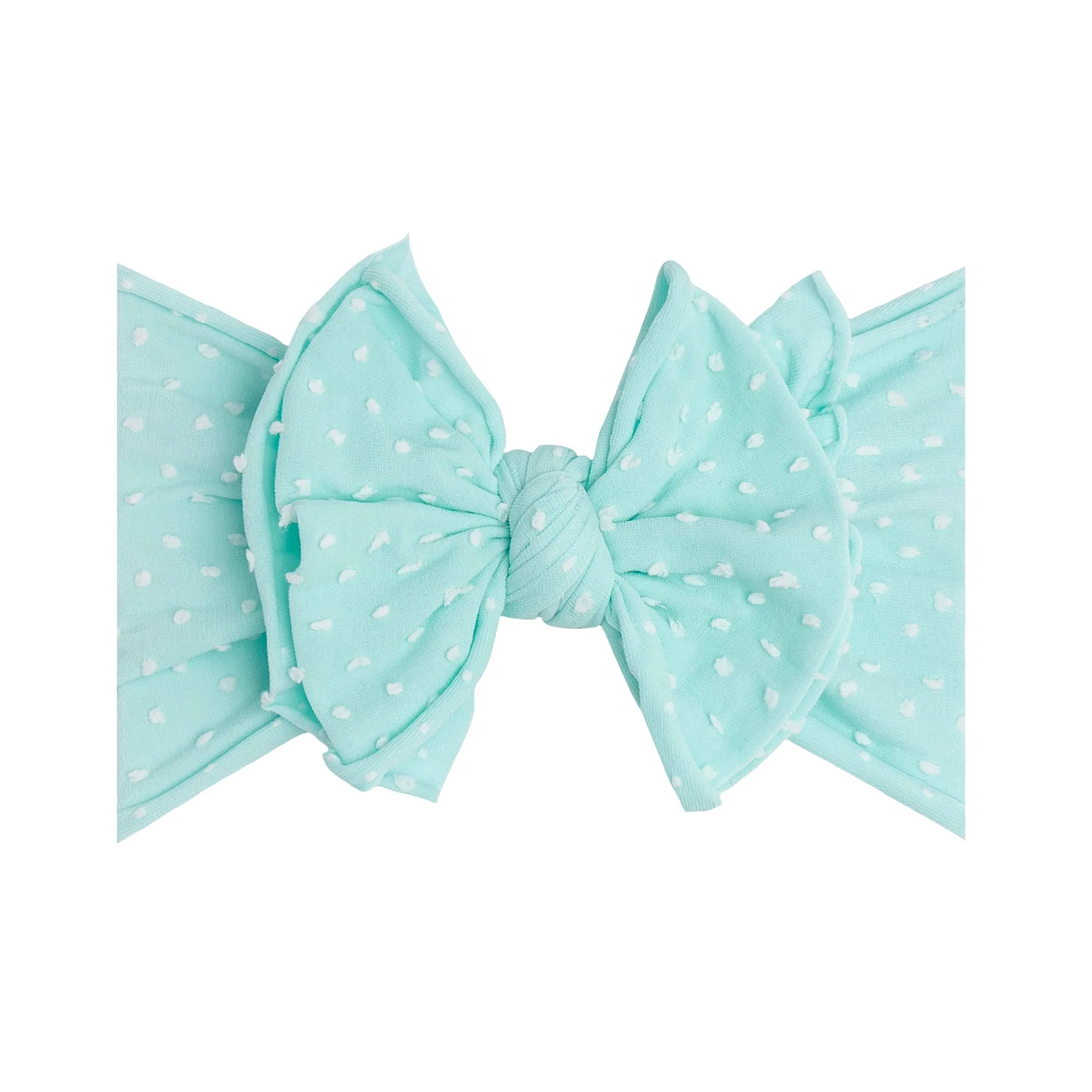 Baby Bling Bows SHAB-BOW-LOUS: Seafoam Dot