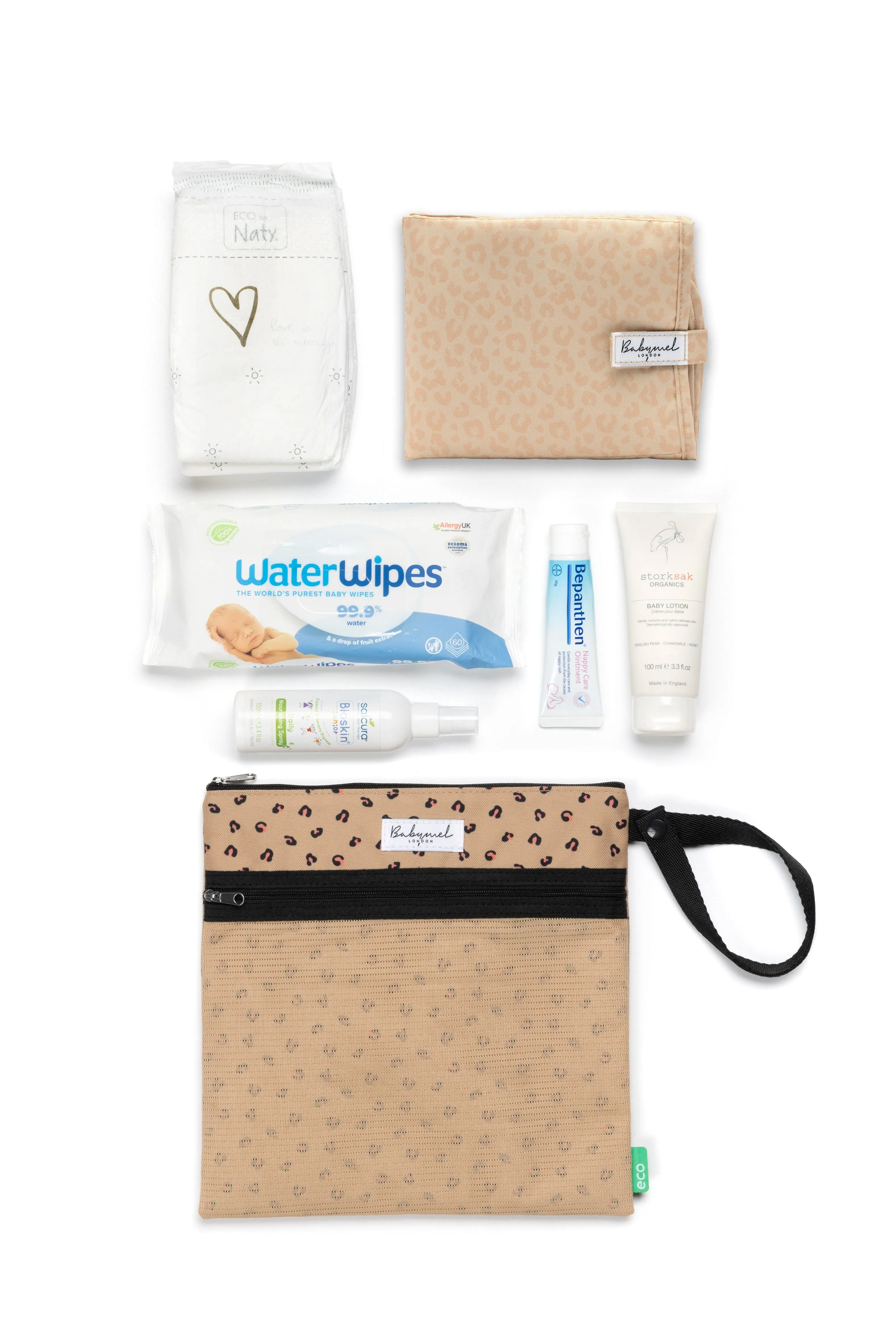 Babymel Wet Bag & Change Pouch Set eco