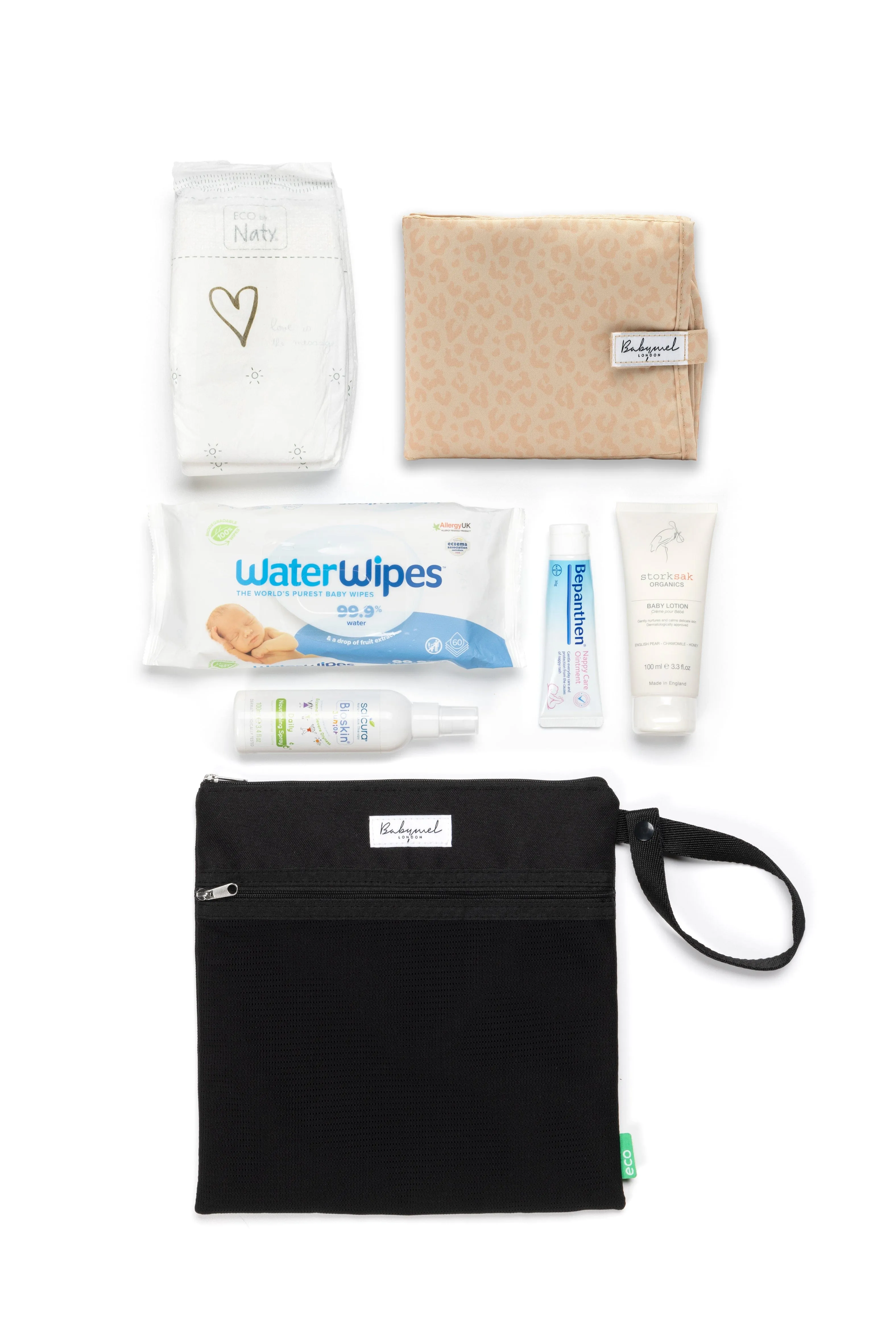 Babymel Wet Bag & Change Pouch Set eco