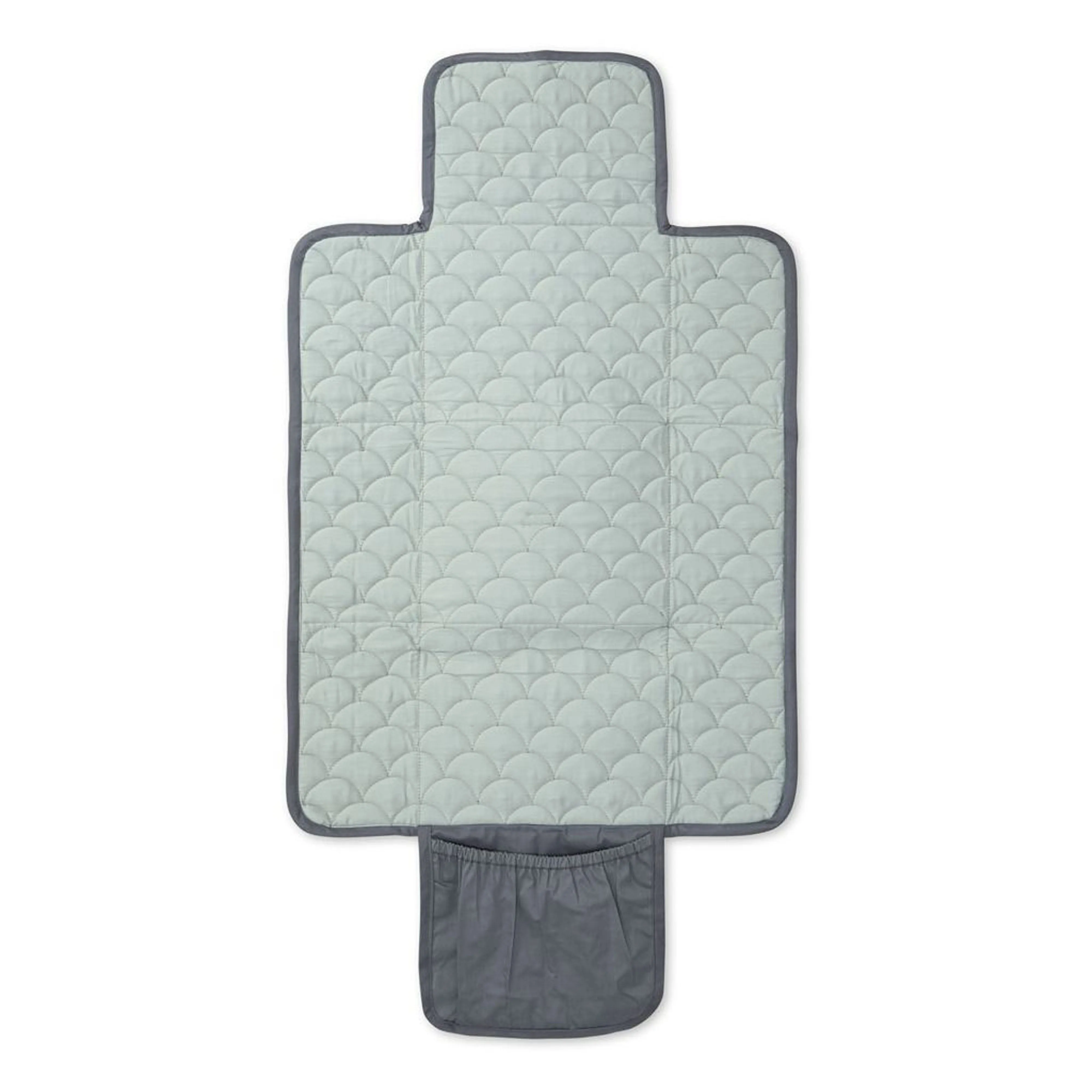 Cam Cam Copenhagen Changing Mat Quilted Charcoal