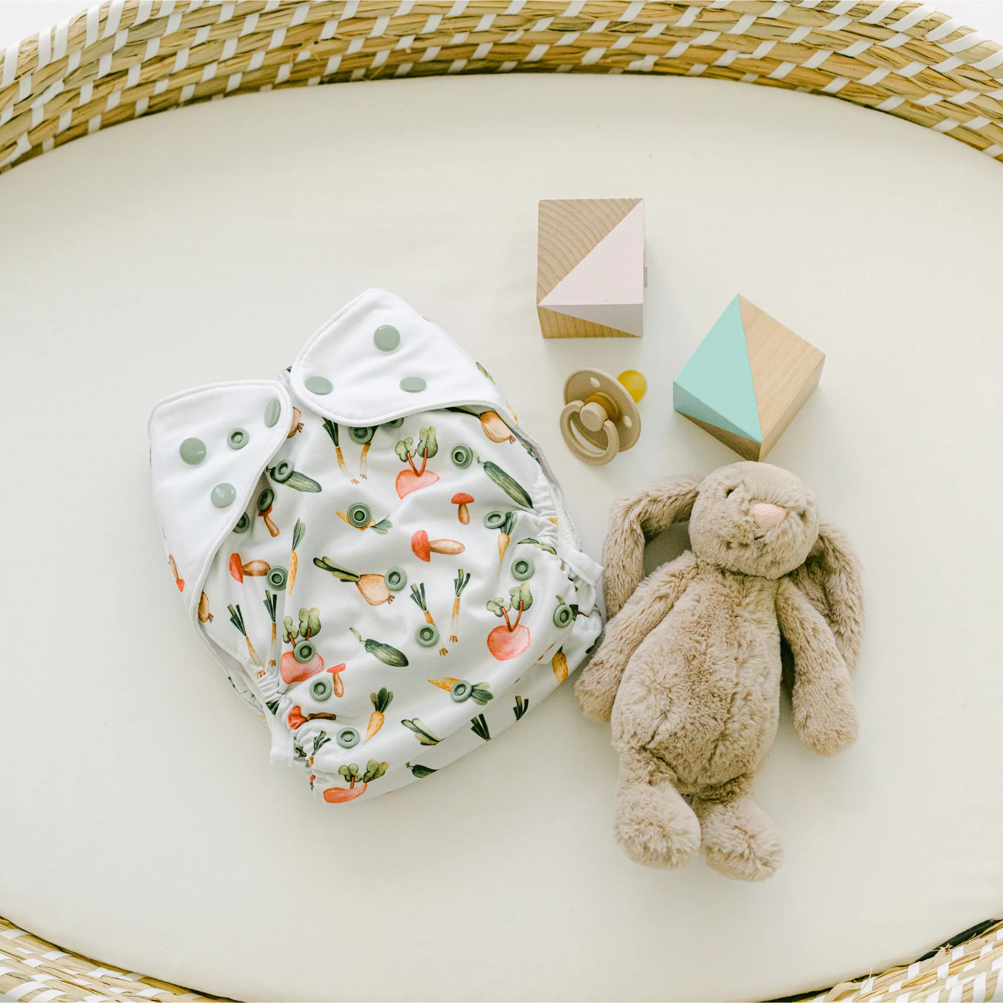 Cloth Diapers - Nature Collection - Single Diaper Set   Inserts