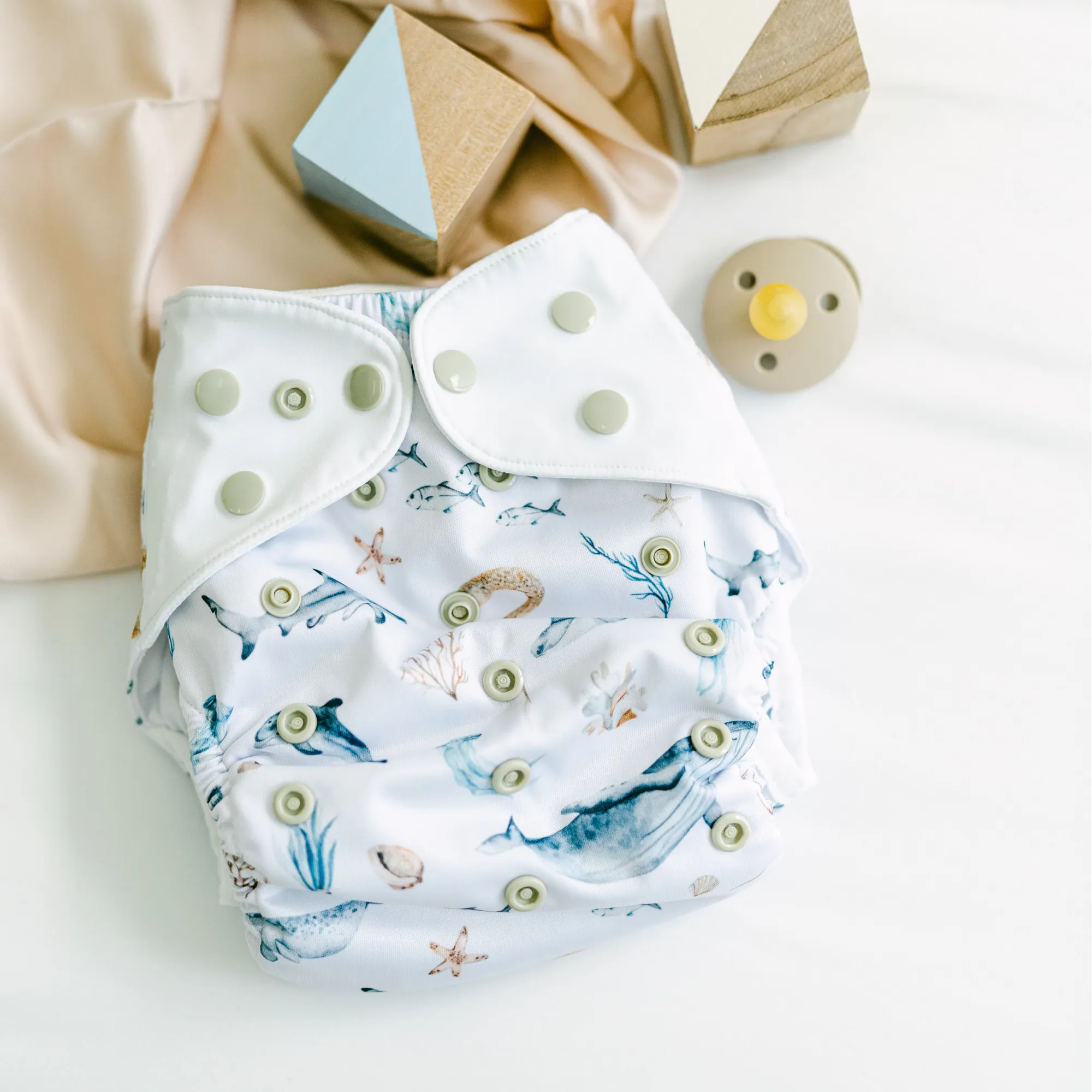 Cloth Diapers - Nature Collection - Single Diaper Set   Inserts