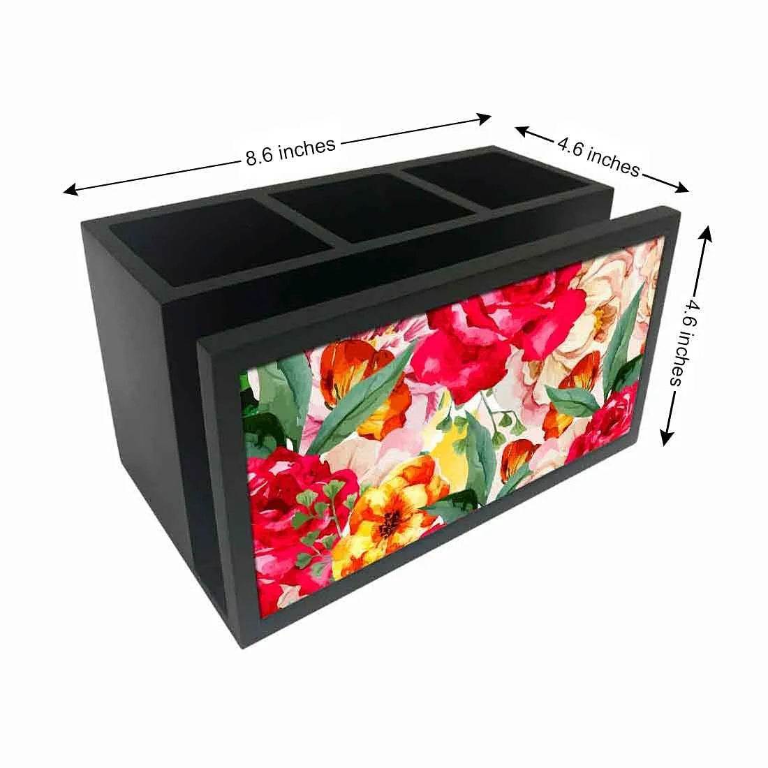 Cutlery Tissue Holder Napkin Stand -  Watercolor Rose