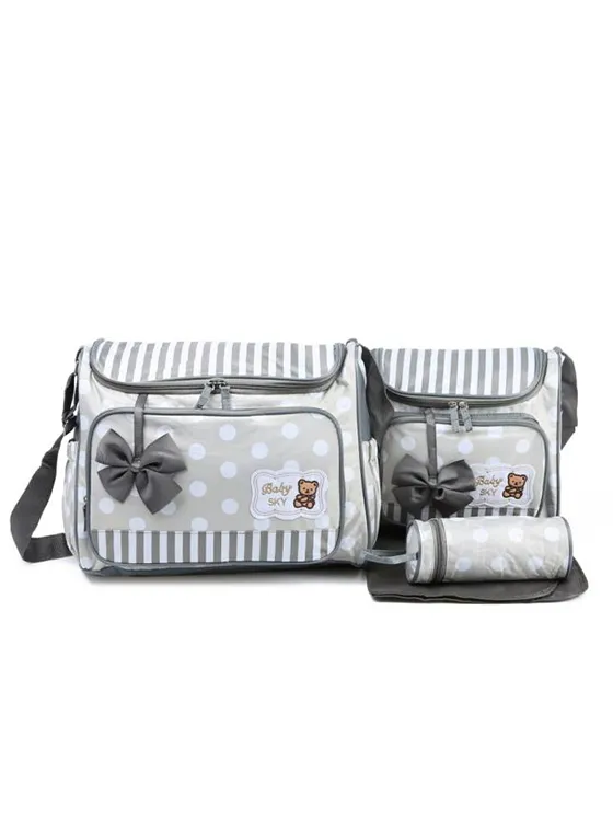 DB3-Baby Sky Diaper Bag 4 Pcs Set