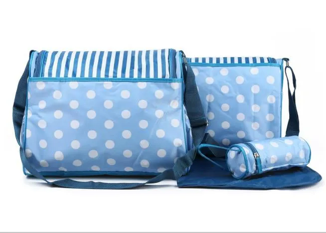 DB3-Baby Sky Diaper Bag 4 Pcs Set