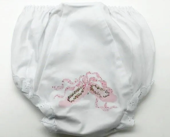 DIAPER COVER -DBB- BALLET SLIPPERS