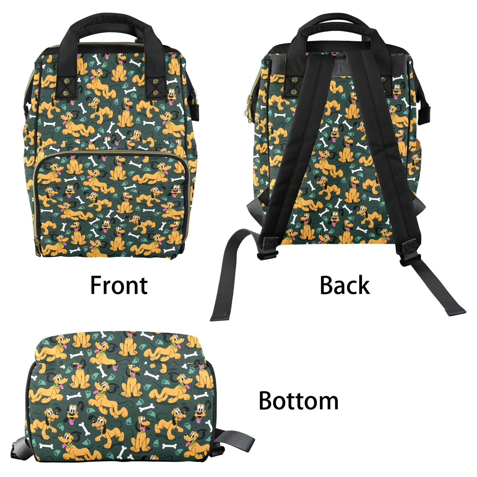 Disney Pluto Life Is Better With A Dog Multi-Function Diaper Bag