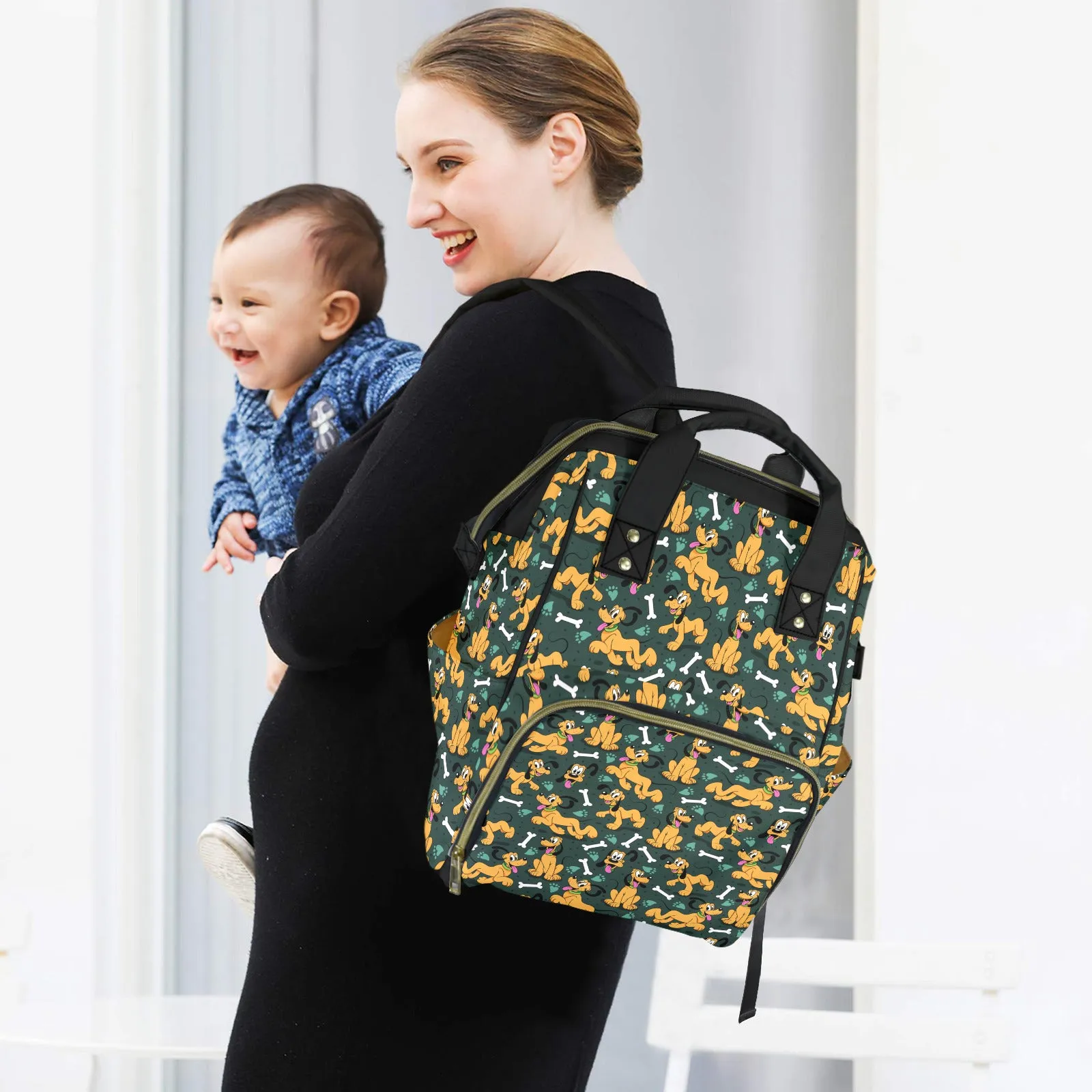 Disney Pluto Life Is Better With A Dog Multi-Function Diaper Bag
