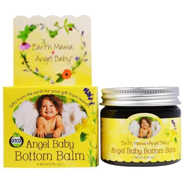 Earth Mama Angel Baby, Bottom Balm, 2 fl oz (60 ml)