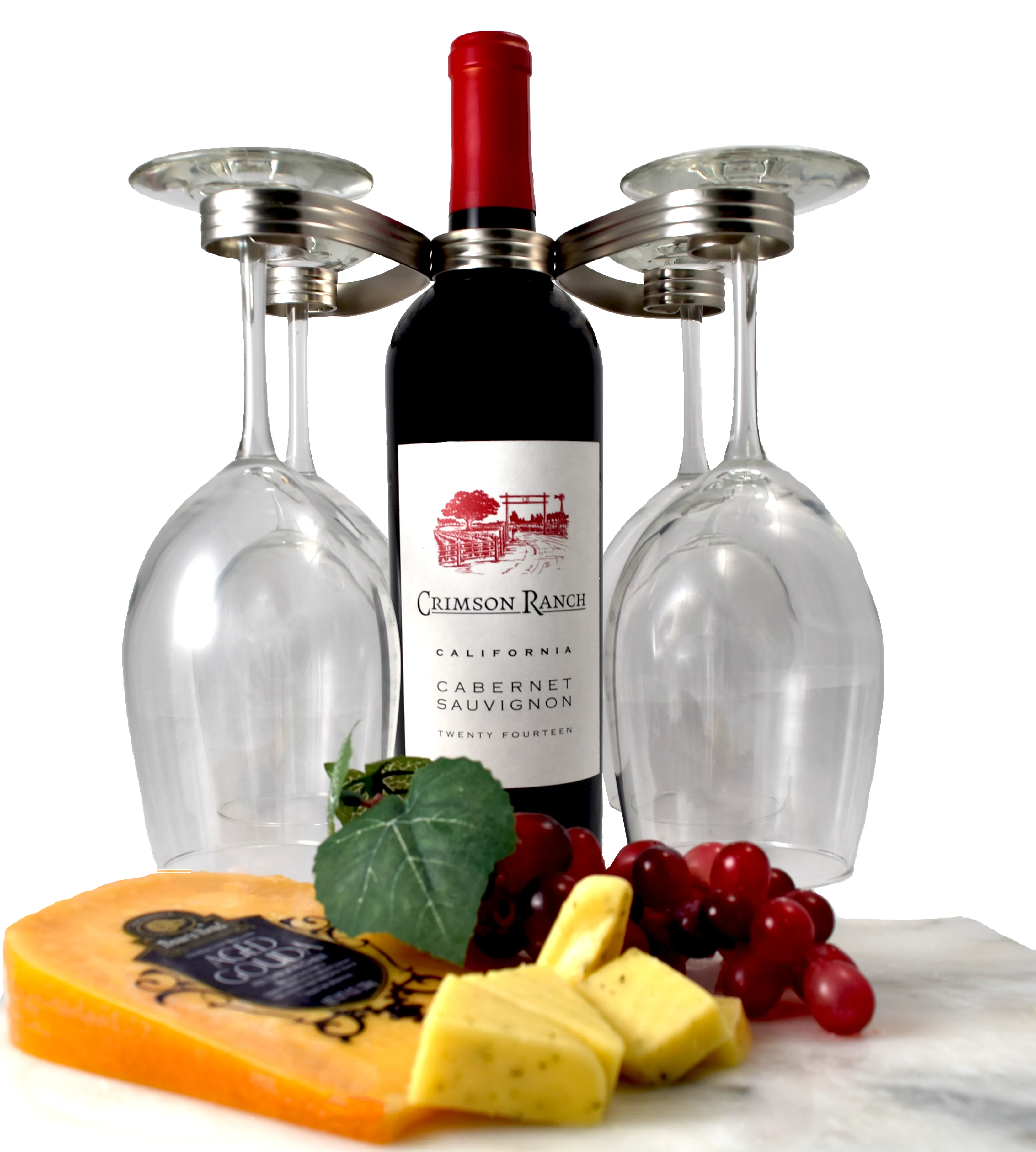 Easy Slip on Wine Glass Holder