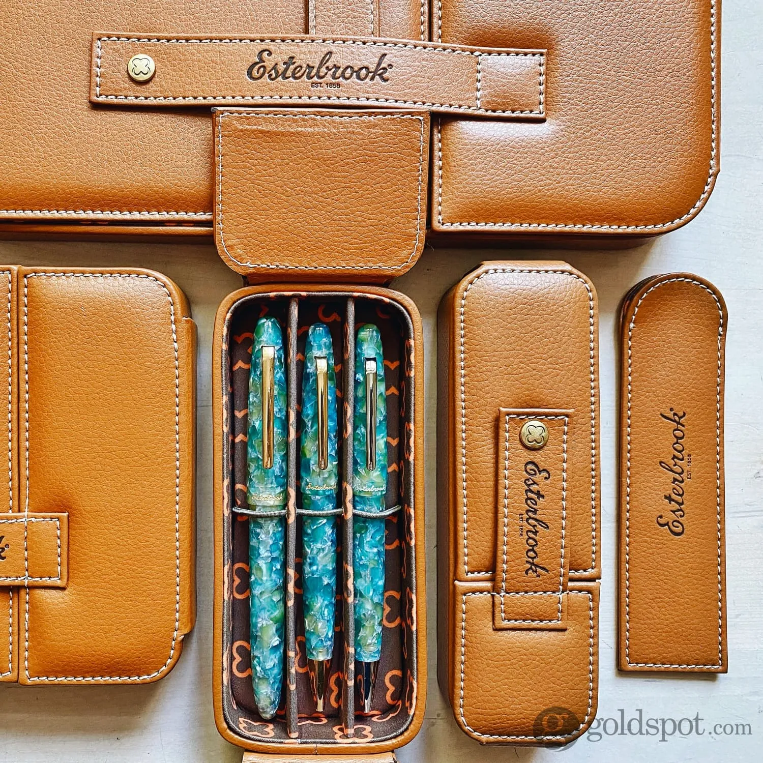 Esterbrook Single Pen Nook Case in British Tan