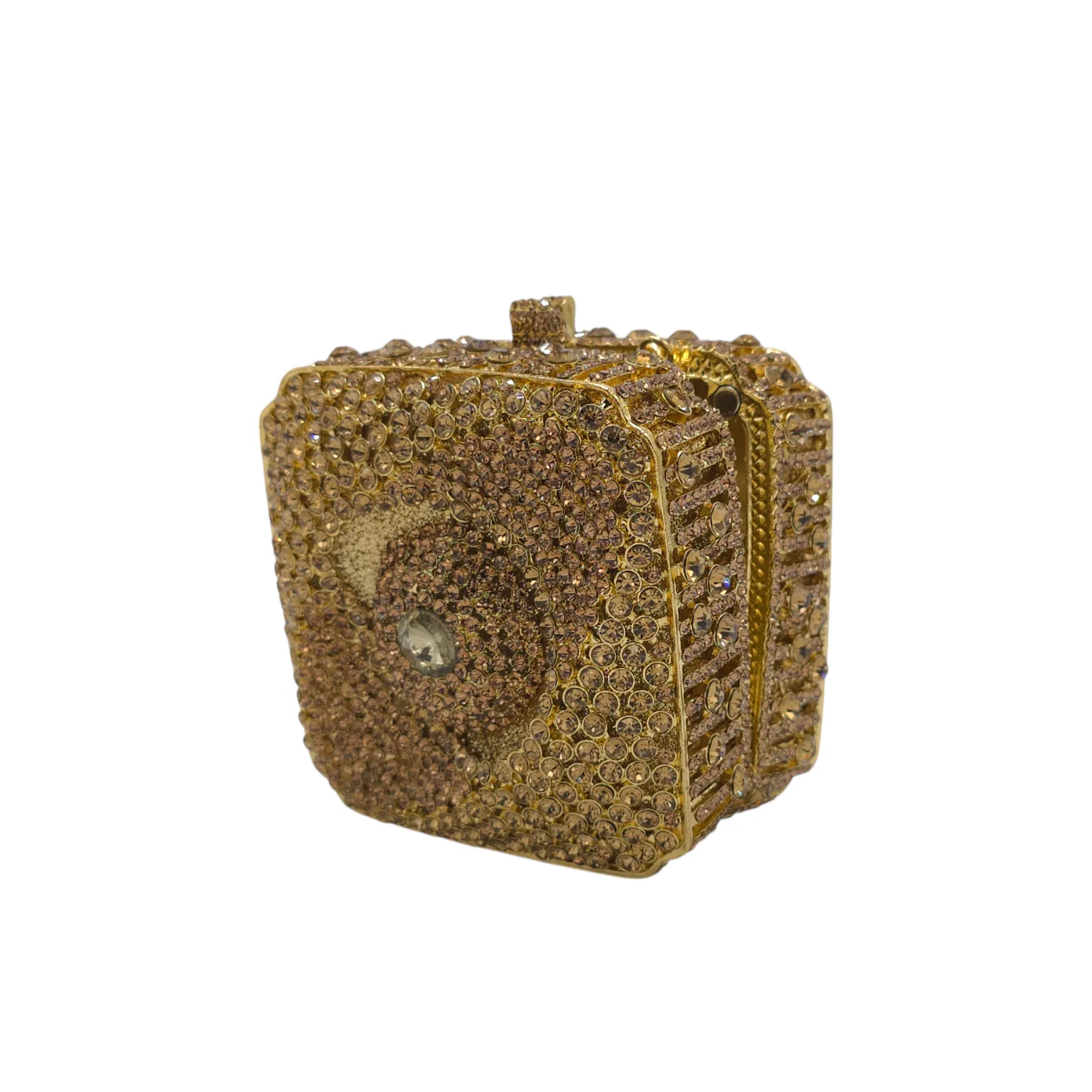 Eye Box Shaped Clutch