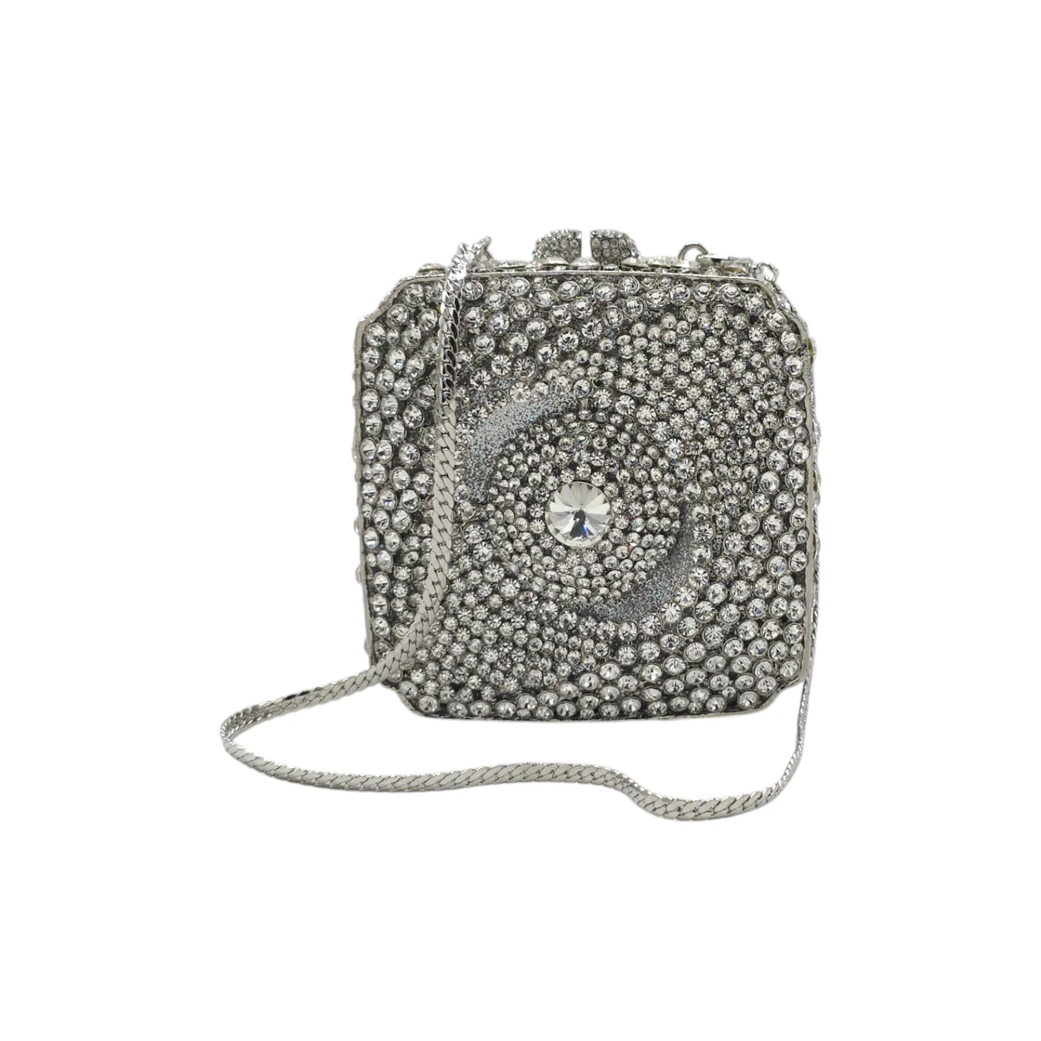 Eye Box Shaped Clutch