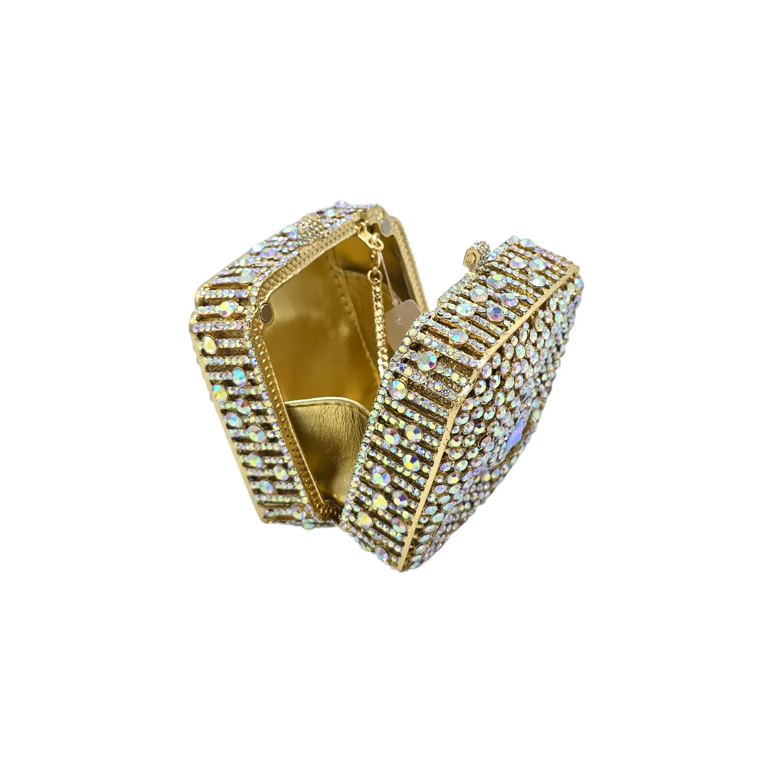 Eye Box Shaped Clutch