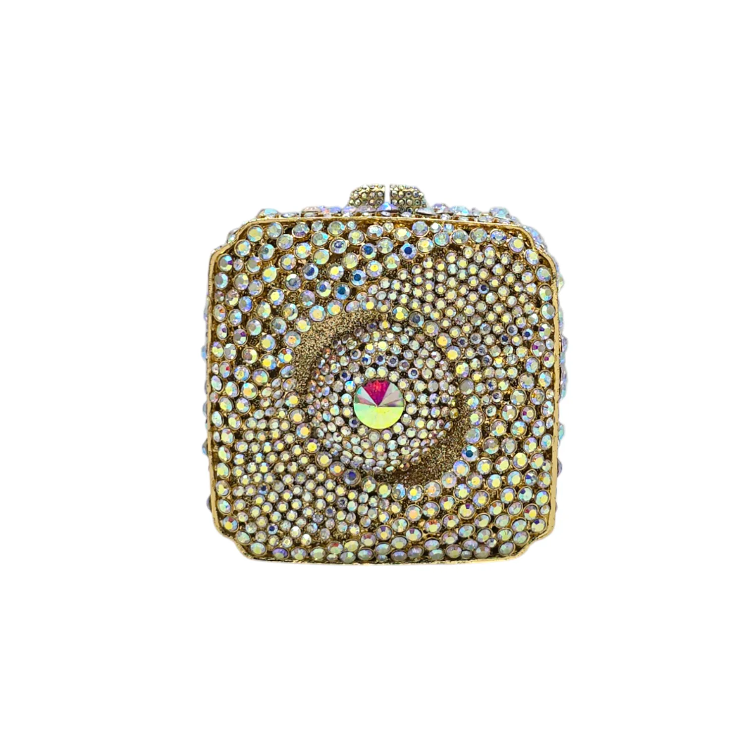 Eye Box Shaped Clutch