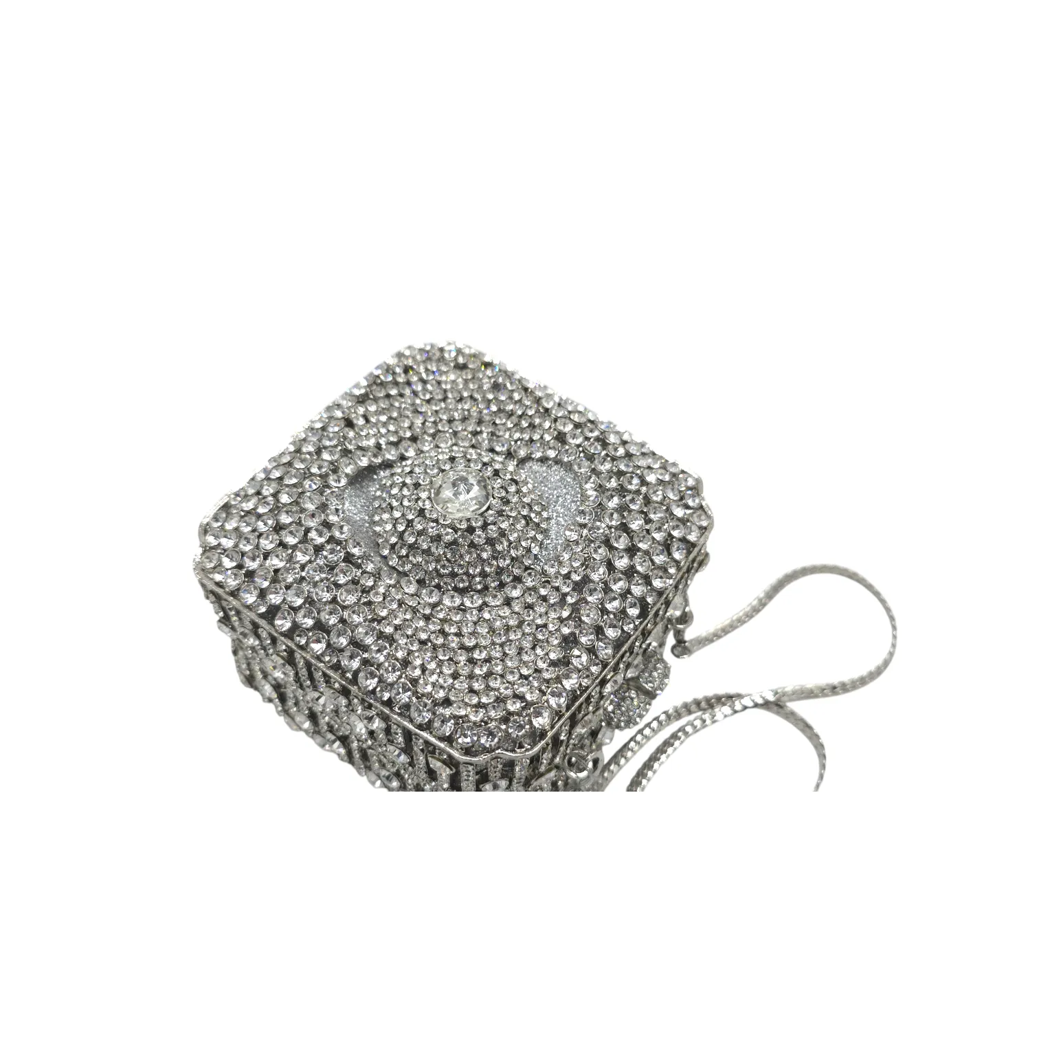 Eye Box Shaped Clutch