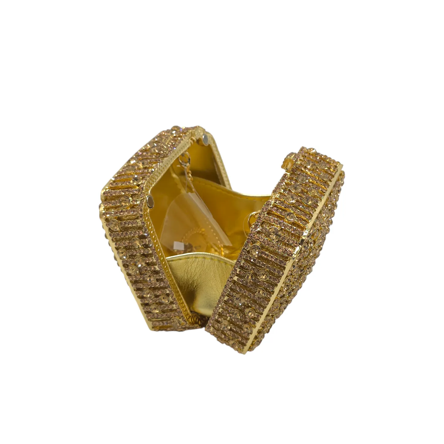 Eye Box Shaped Clutch