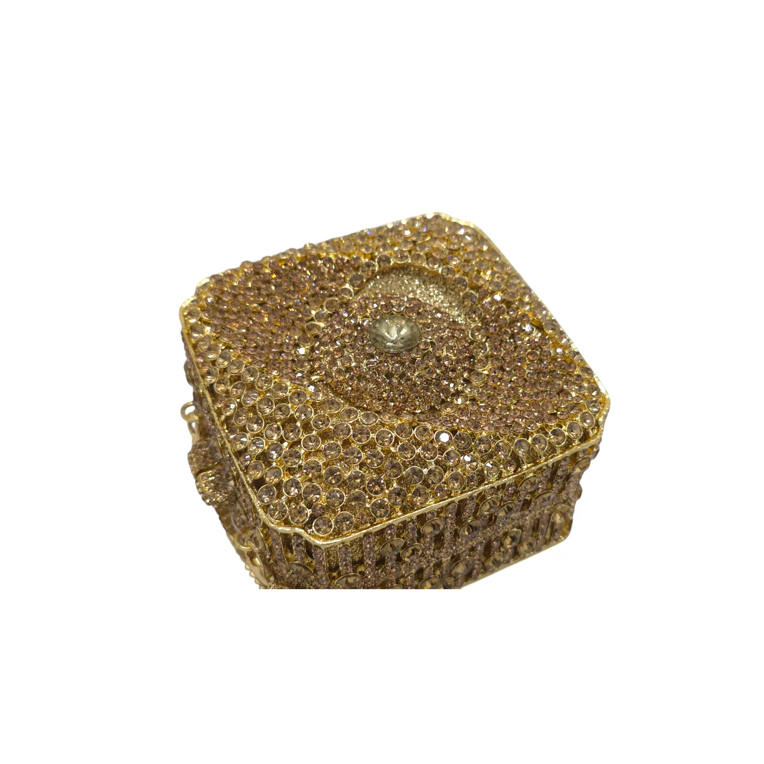 Eye Box Shaped Clutch