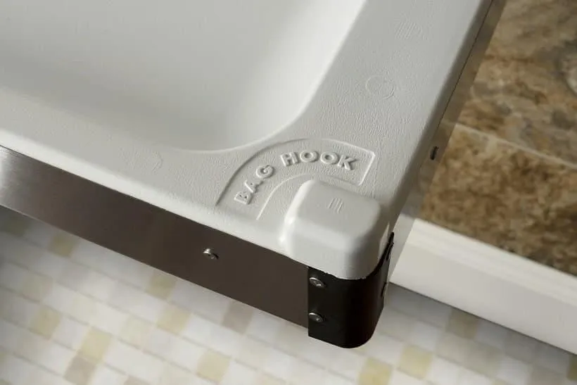 Foundations Horizontal Clad Stainless Steel Commercial Baby Changing Station - Surface Mount