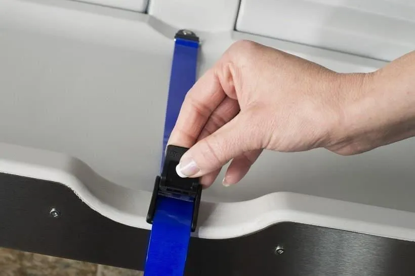 Foundations Horizontal Clad Stainless Steel Commercial Baby Changing Station - Surface Mount