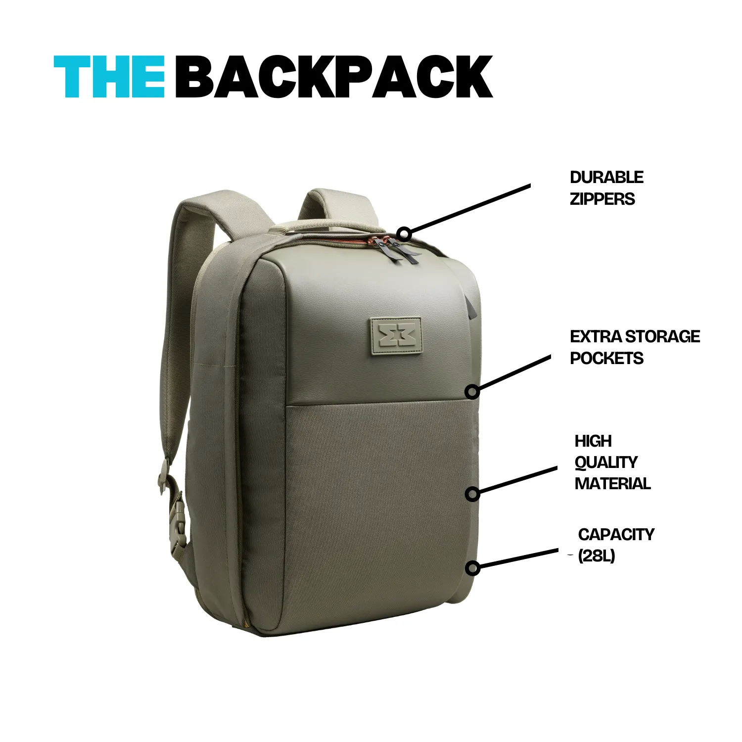 G5 Multipurpose Travel Backpack Olive Green