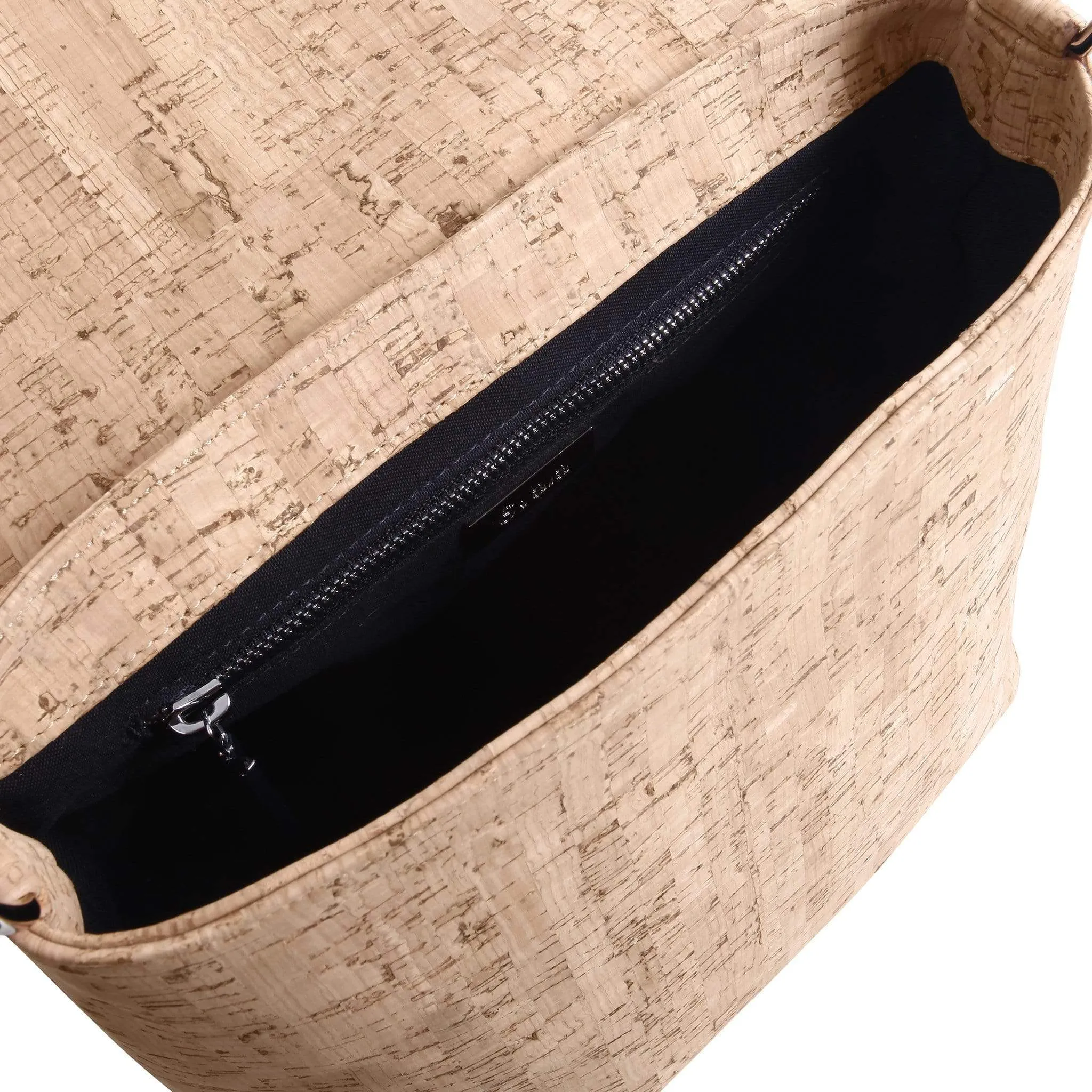 Gemma Vegan Backpack | Natural Cork