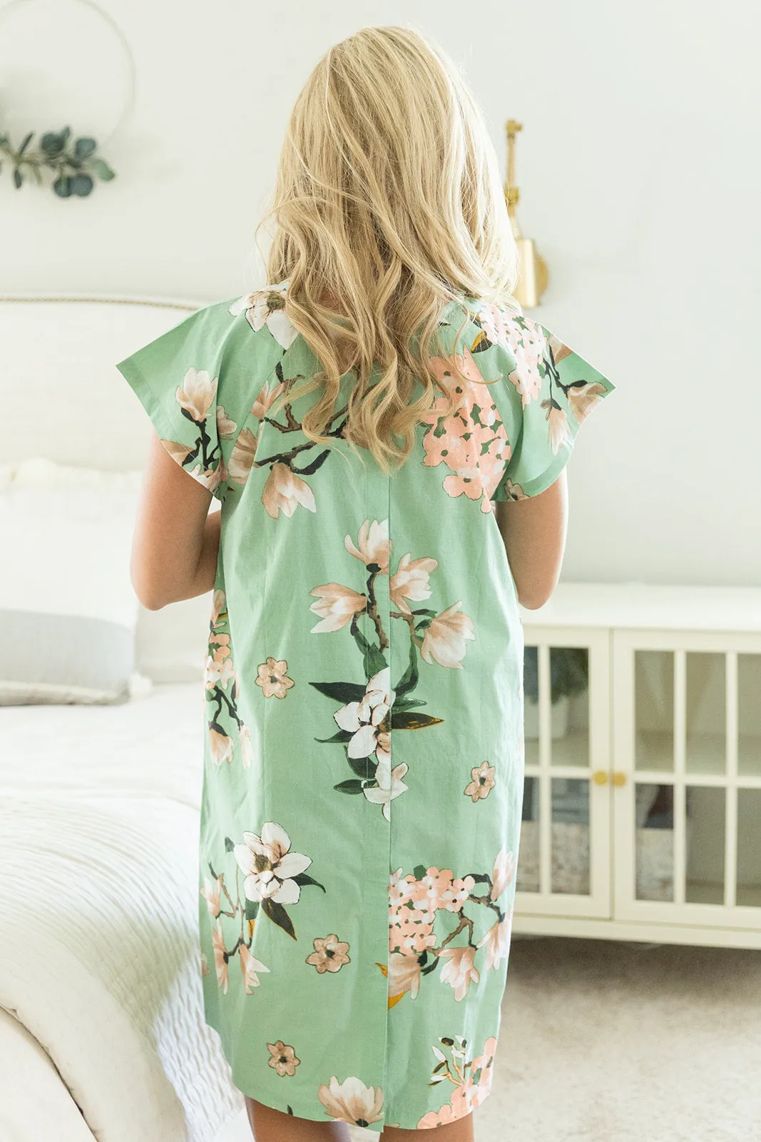 Gia Gownie & Olive Green Newborn Swaddle Blanket Set