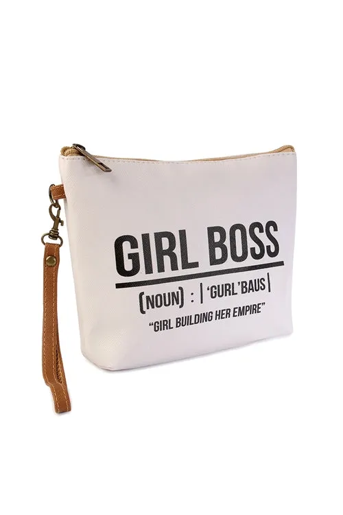 Girl Boss Statement Cosmetic Bag