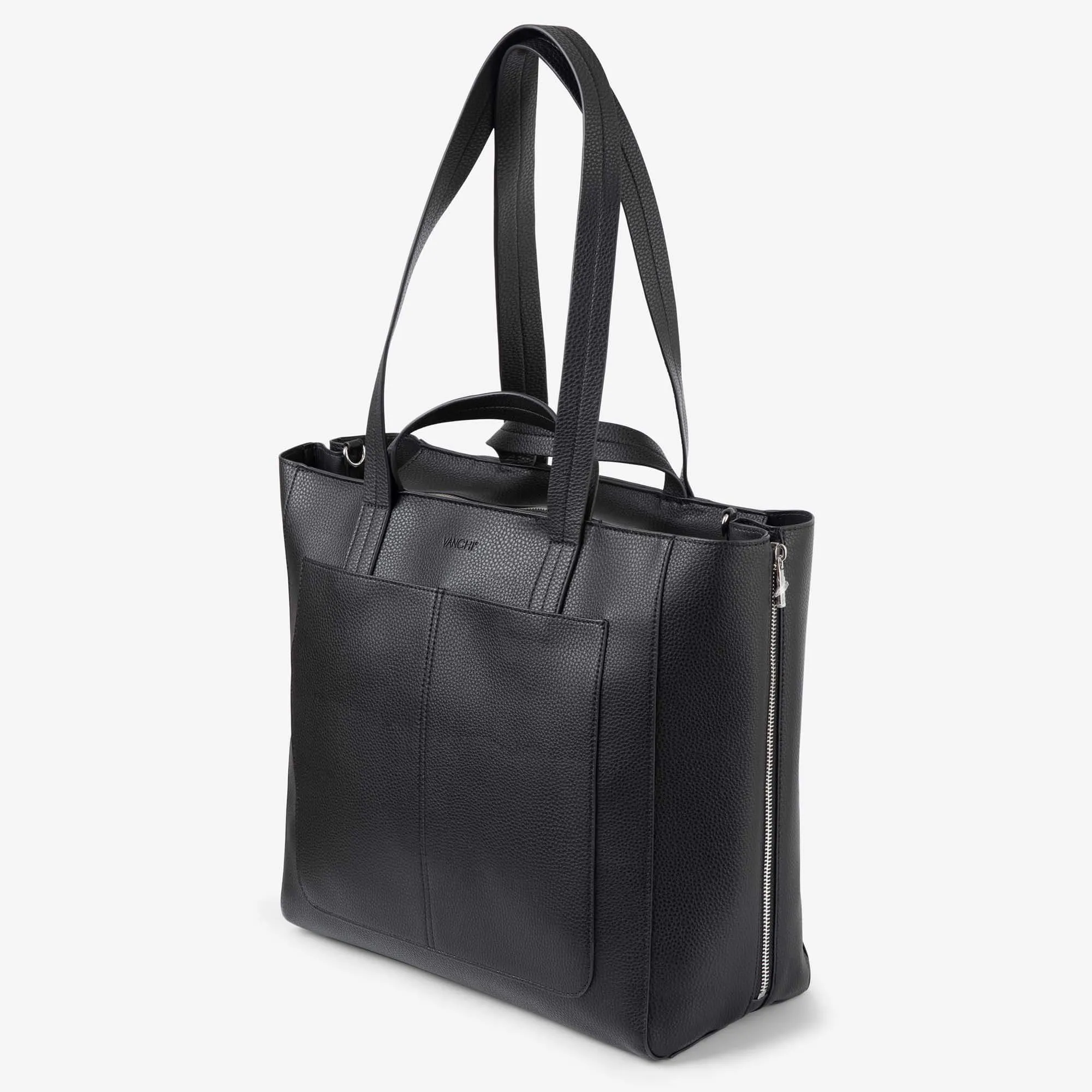 Ida Tote   Organiser (Vegan) Black