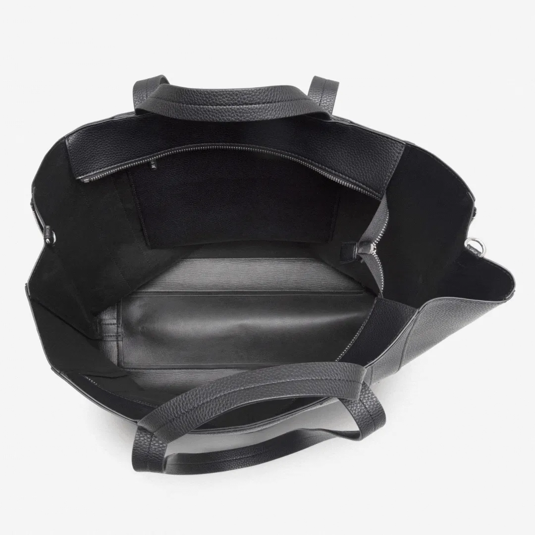 Ida Tote   Organiser (Vegan) Black