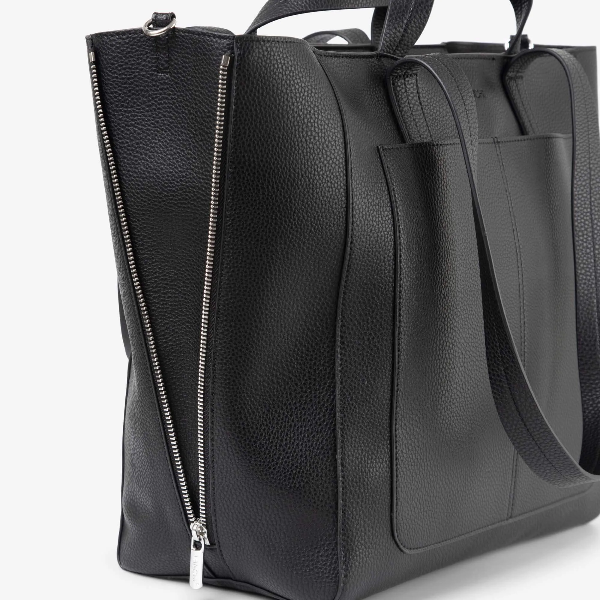 Ida Tote   Organiser (Vegan) Black