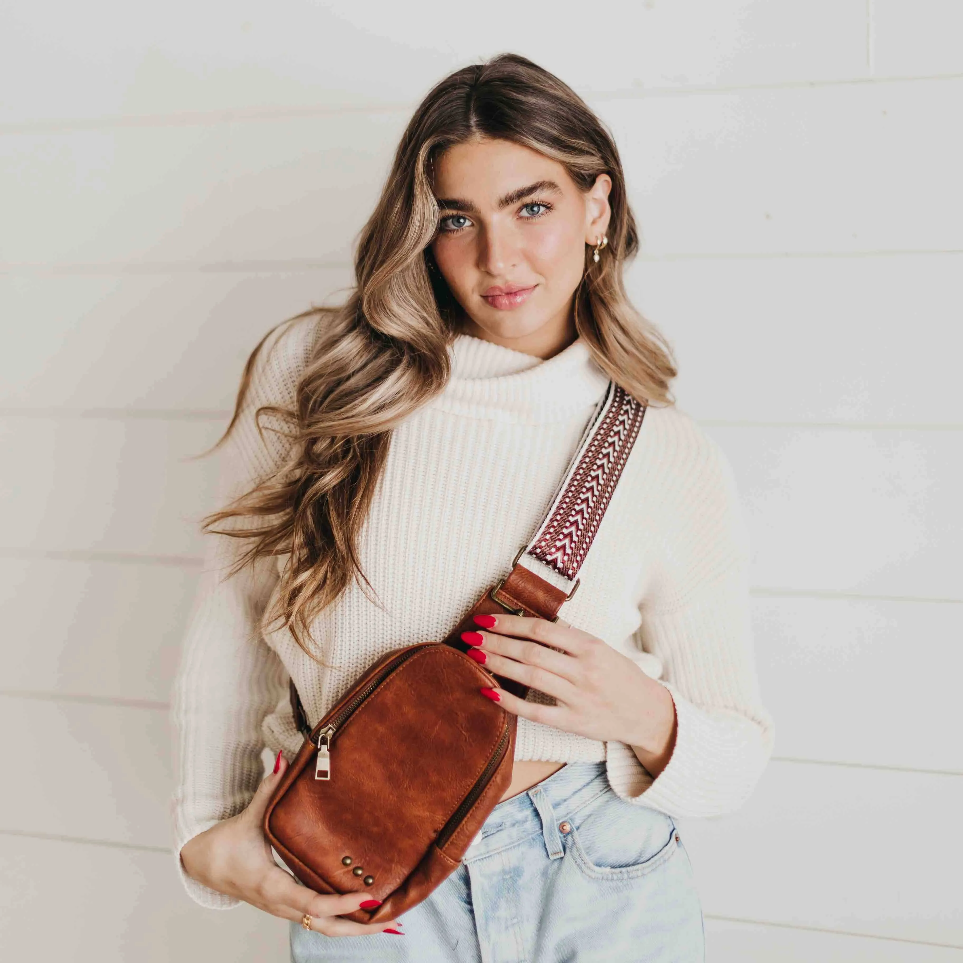 Jordan Sling Bag - Dark Chestnut
