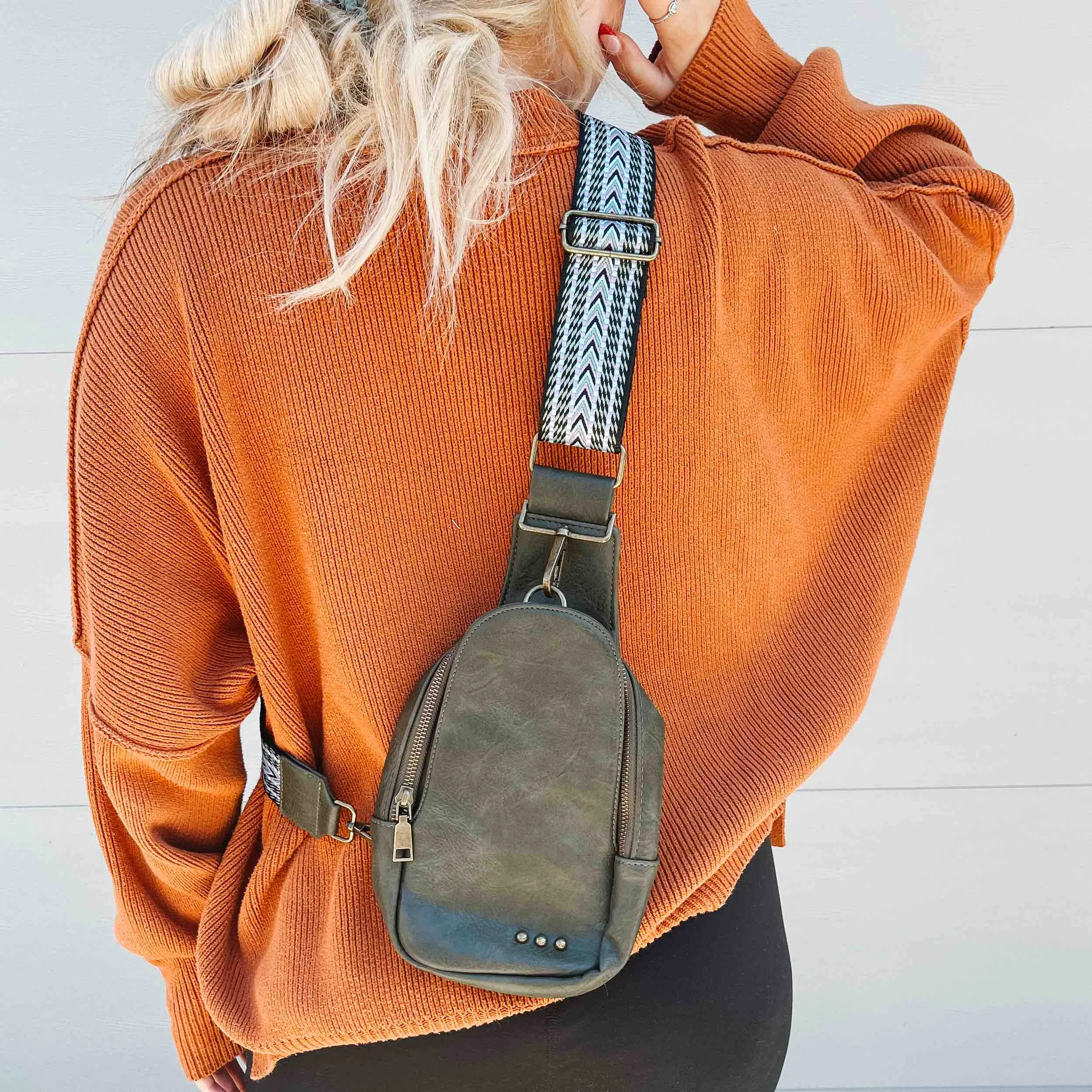 Jordan Sling Bag - Dark Chestnut