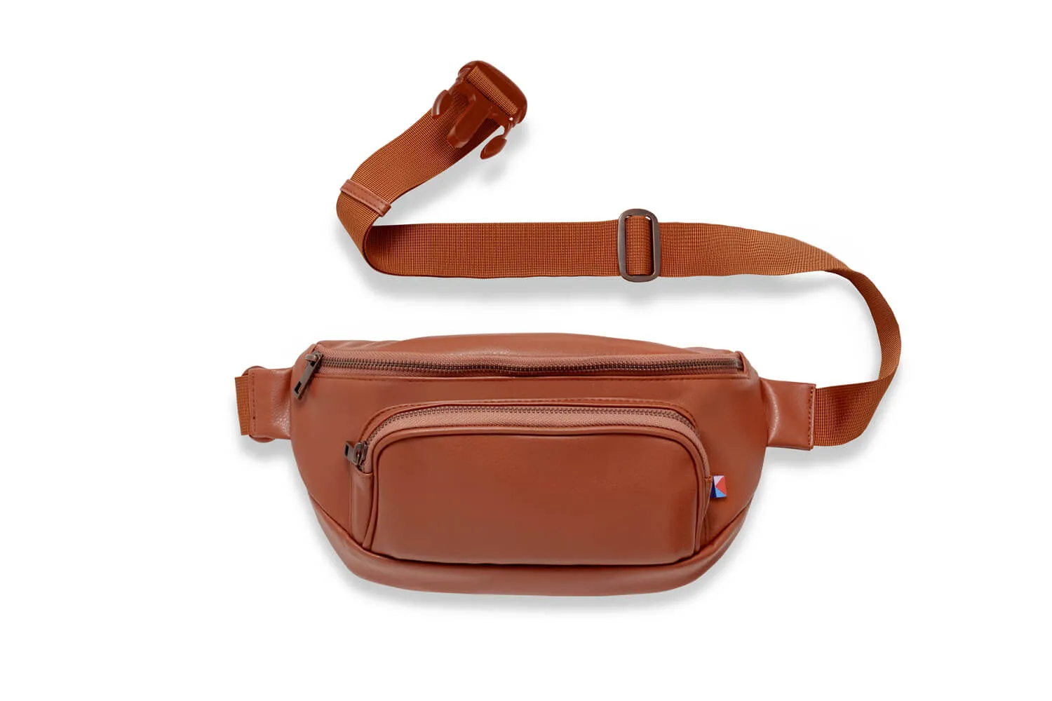 Kibou Vegan Leather Bag - Brown