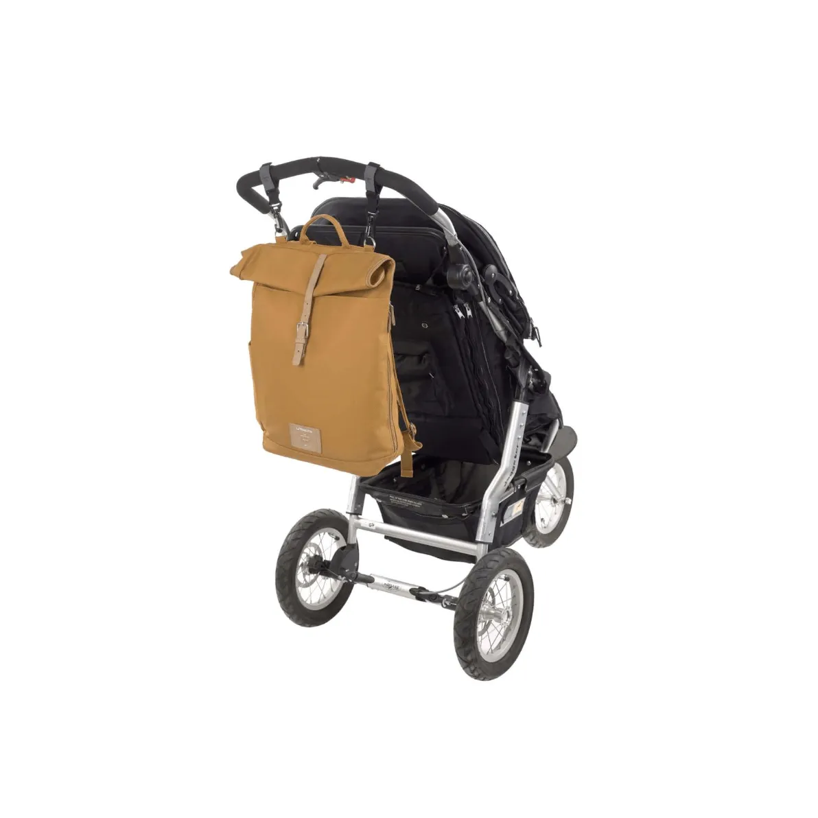 Lassig Rolltop Diaper Backpack- Curry