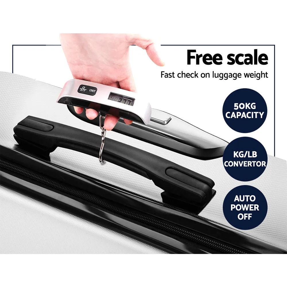 Lightweight 3pc Hard-Shell Luggage Set | TSA Lock | Wanderlite