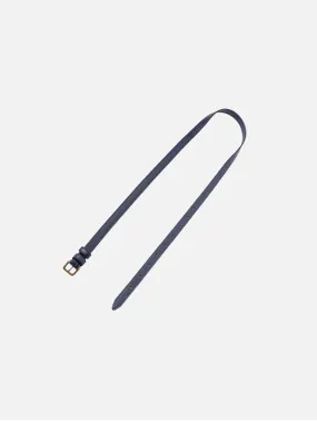 Long Apple Leather Vegan Belt Bag Strap | Navy