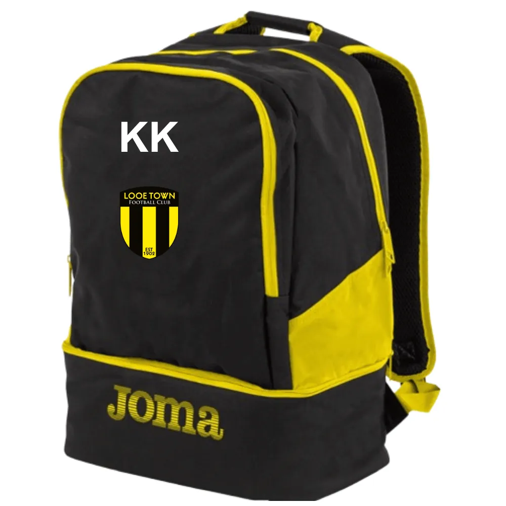Looe Town FC Player Back Pack
